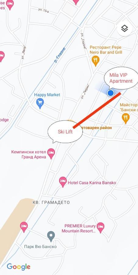 Mila Vip Apartment Bansko Bagian luar foto